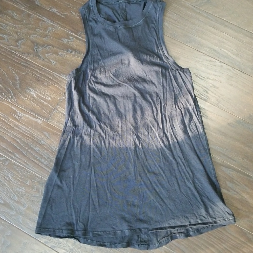Lululemon Black Tank with Cross Back Detail